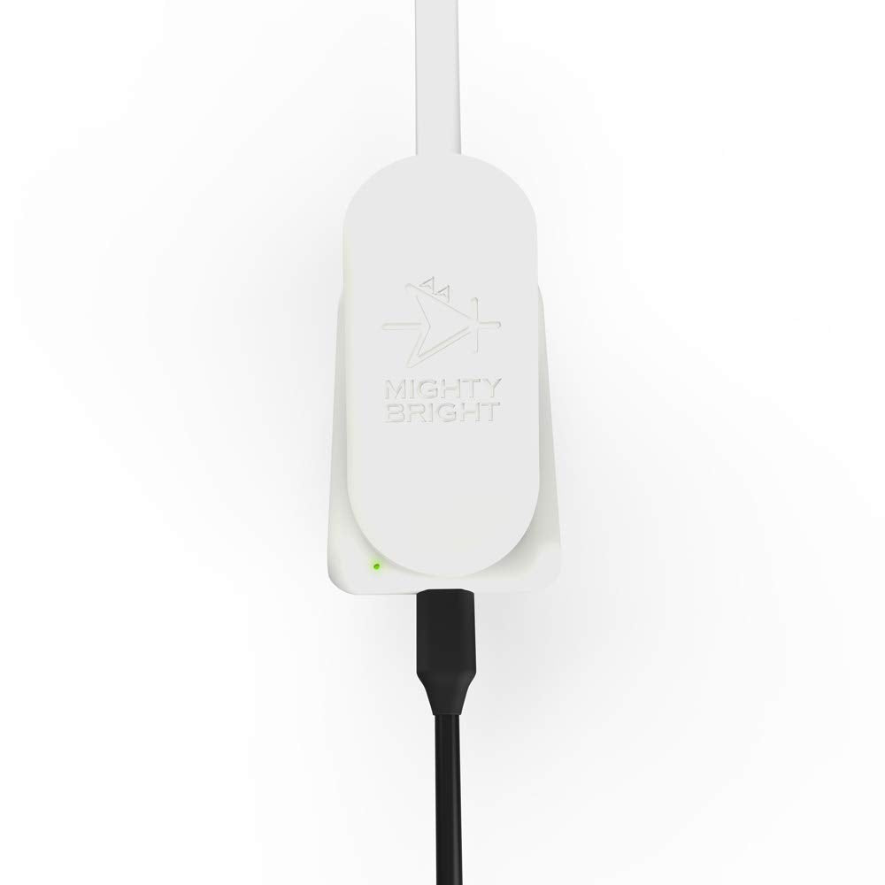 The Original Mighty Bright Wonderflex Rechargeable Book Light  20 Lumens Of Warm Eye-Care Light  3 Brightness Levels  45 Hours Of Battery Life  Durable  Flexible (White)