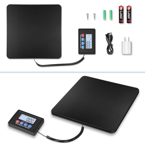 Fuzion Shipping Scale, 440LB x 10g High Accuracy Postal Scale, Hold/Tare Function, Digital Shipping Postal Scale for Packa...