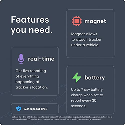 Logistimatics Mobile-200 4G GPS Tracker for Vehicles, People, and Assets - Real-Time Car Tracker Device for Vehicles - Min...