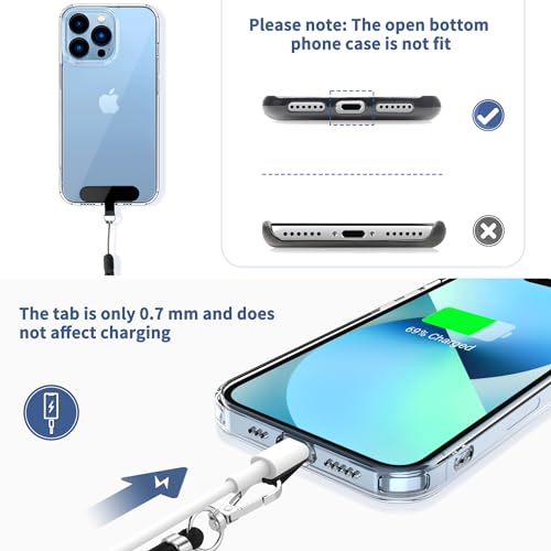 CACOE Cell Phone Lanyard 2 Pcs-1 Pcs Adjustable Neck Strap,1 Pcs Wrist Strap, 2 Pcs Pads, Universal Crossbody, Multifuctio...