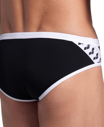 ARENA Men's Icons Solid Swim Briefs Professional Training Swimsuit Sports Trunk