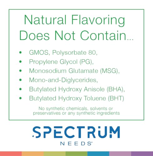 SpectrumNeeds® by NeuroNeeds – Comprehensive Nutritional Support with 33 Active Ingredients for Overall Well-Being Lemon F...