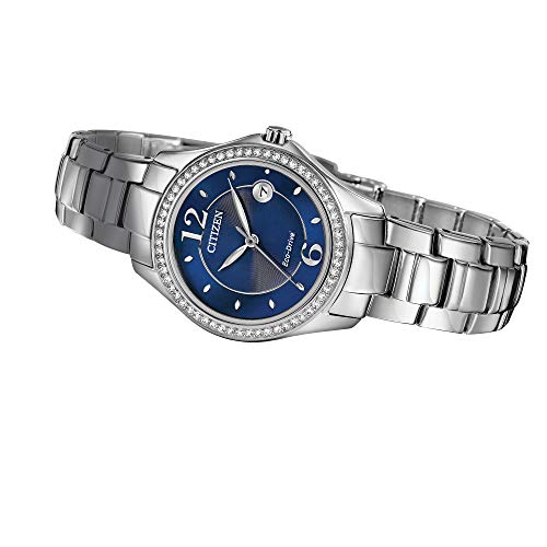 Citizen Women's Eco-Drive Dress Classic Crystal Watch in Stainless Steel