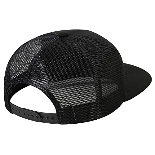 UALON Baseball Cap, Snapback Trucker Hat for Men & Women with American Flag and Adjustable, Breathable Mesh, Flat Bill Hats