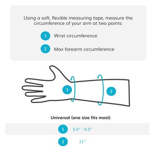 BraceAbility Volar Wrist Splint - Right or Left Hand Compression Support Brace for Carpal Tunnel Syndrome Relief, Fracture...