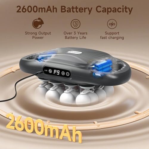 16 Head Massage Gun Deep Tissue,Percussion Massager with 9 Modes & 9 Intensities,Back Massager for Pain Relief Deep Tissu...