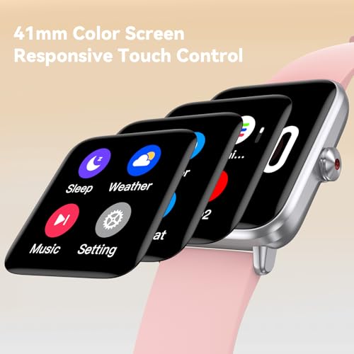 DAVIKO Pedometer Watch Senior Friendly No App/Phone Required,Waterproof Fitness Tracker Watch with Heart Rate Sleep Monito...