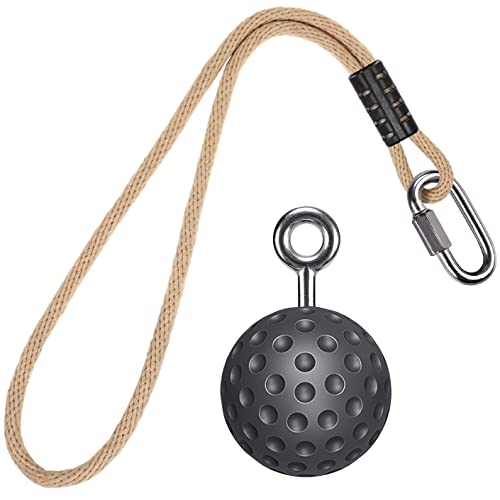 SELEWARE Pull Up Ball Grip, Non-Slip Rock Climbing Holds Pull Up Power Ball for Strength Training Attachment, Neutral Grip...