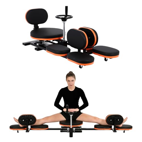 Olenyer Leg Stretcher,220lbs Heavy Leg Stretch Machine,200° Adjustable Split Machine for Ballet,Home Gym Leg Stretching Tr...