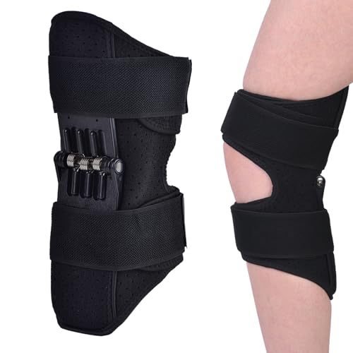 HHBOXIU Knee Brace，Spring-Driven Knee Support - Enhances Joint Assistance During Stair Climbing, Squats, and Daily Activit...
