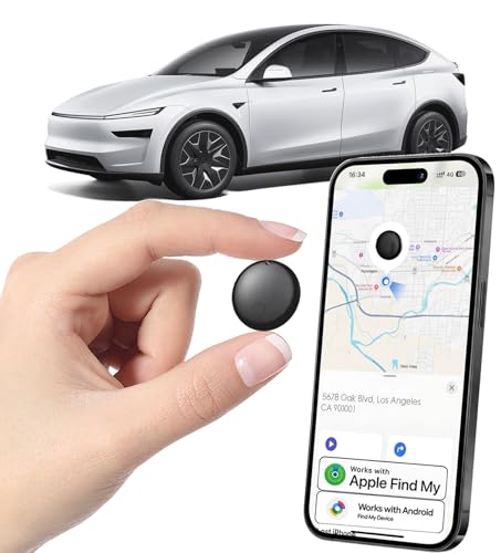 GPS Tracker for Vehicles - Car GPS Tracker Device, Real-Time Mini Vehicle Tracker, No Subscription & No SIM Card Required,...