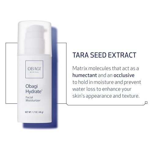 Obagi Hydrate Facial Moisturizer – Non-Comedogenic Intensely Hydrating All Day Moisturizer that Combats Dryness with Tara ...