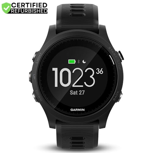 Garmin 010-N1746-00 Forerunner 935 GPS Watch, Multisport, Altimeter, Battery, Black (Renewed) Bundle with 2 YR CPS Enhance...