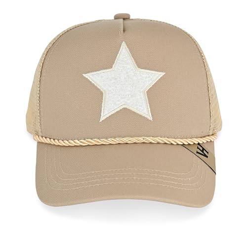 VINTAGE HAVANA Trucker Hats Women | Mesh Adjustable Snapback Hat | Men & Women Cute Trendy Fashion Baseball Cap