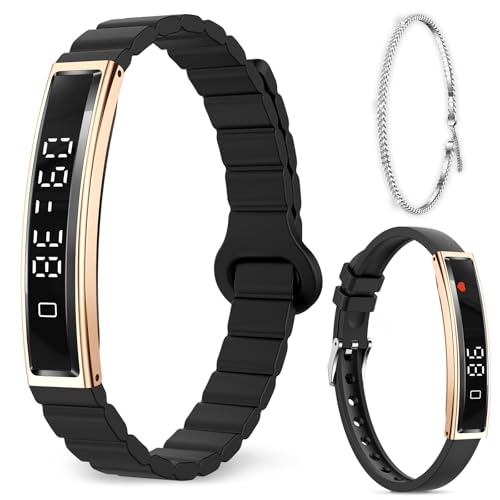 Efolen Smart Bracelet for Women,Ultralight Fitness Tracker Smart Wristband with Heart Rate/Blood Oxygen/Sleep Monitor/Pedo...