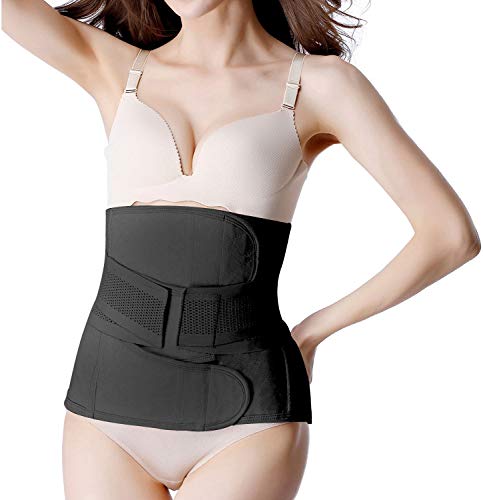 Gepoetry Postpartum Girdle C-Section Recovery Belt Back Support Belly Wrap Belly Band Shapewear