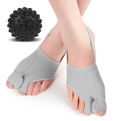 2Pcs Bunion Corrector/Splint/Brace for Women & Men, Big Toe Straightener/Separators for Hallux Valgus Pain Relief & Correc...