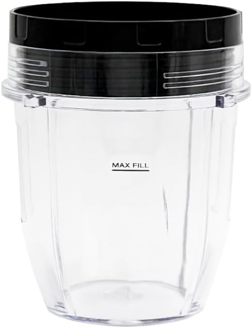 2 Packs 12oz cups with sealing lids and steam-release button lids, Compatible with Nutri Ninja Pro Series and Nutri Ninja Auto-IQ Blender CT640C,CT680,CT682SP,BL450,BL484,BL486CO,BL480