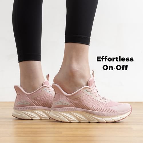 ALLSWIFIT Women's Slip On Walking Shoes Running Comfortable Tennis Breathable Non Slip Athletic Gym Workout Cross Training...