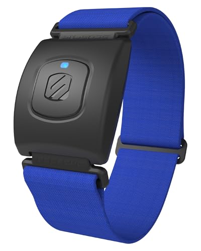 Scosche Rhythm+ 2.0 Heart Rate Monitor Armband for Running, Cycling, Exercise & Recovery with Bluetooth, ANT+, Optical Sen...
