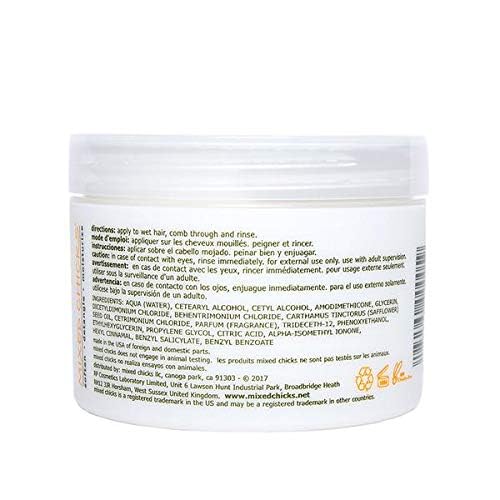 Mixed Chicks Quad Pack - Shampoo 10 fl. oz., Deep Conditioner, 8.0 fl. oz., Leave-In Conditioner, 10 fl. oz., Hair Silk, 1.7 fl.