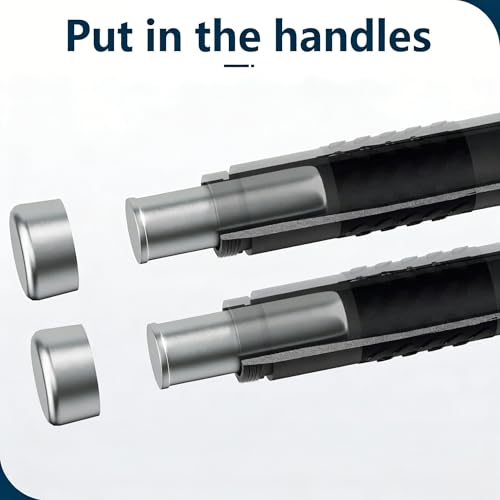 Removable Metal Weight Blocks Suitable for Redify Weighted Jump Rope-2 Metal Blocks,0.8lbs in Total
