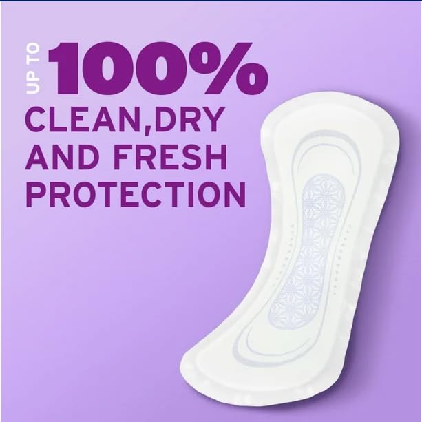 Healthy Surplus Poise Microliners, Longest Length - Incontinence 1 Drop Lightest Absorbency, 50 Count (2 Pack - Total of 100 Liners) and Vital Volumes Skin Care Basics Tips Card | Bundle (100 Liners)