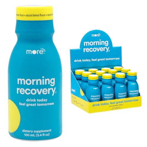 Morning Recovery Electrolyte, Milk Thistle Drink Proprietary Formulation to Hydrate While Drinking, Highly Soluble Liquid ...
