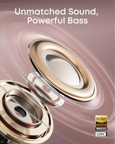 Soundcore AeroClip by Anker, Open-Ear Earbuds, Clip-On Headphones, Adaptive Comfort, Clear Calls with 4 Mics and AI, Stabl...