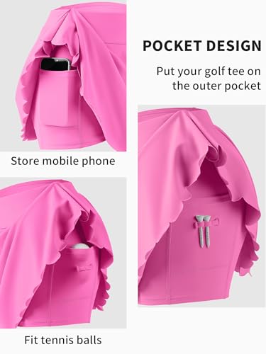 ATTRACO Tennis Outfits for Women Racerback Golf Dress Athletic Workout Dress