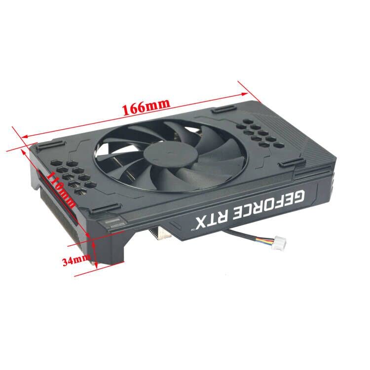 Inrobert Diy Itx Rtx3060 Ti Heatsink Wtih Fan For Rtx A4000 Mining Graphics Card