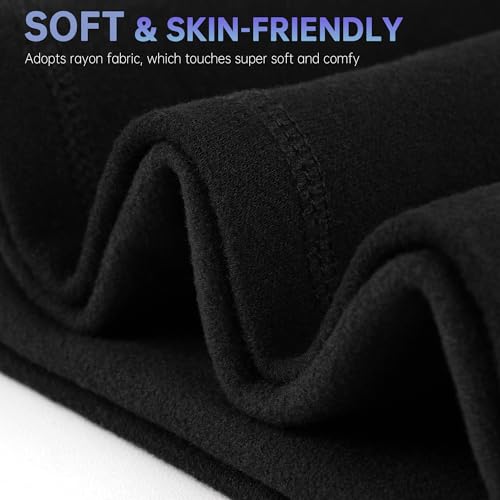 EXski Winter Neck Gaiter Warmer, Soft Fleece Face Mask Scarf for Cold Weather Skiing Cycling Outdoor Sports