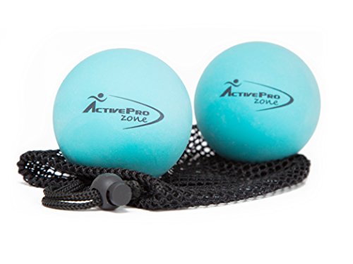 ActiveProZone Therapy Massage Ball - Instant Muscle Pain Relief. Proven Effective for Myofascial Release, Deep Tissue Pres...