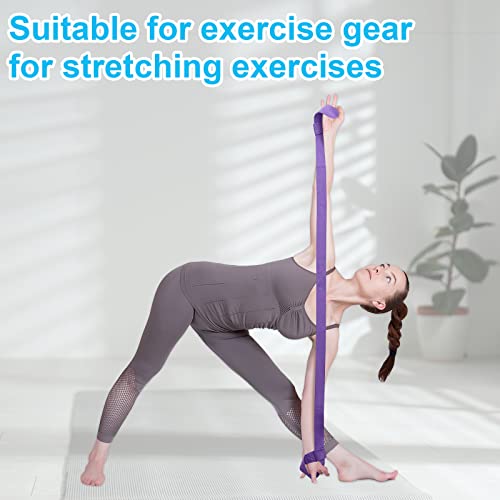 Deekin 4 Pcs Yoga Mat Straps for Carrying Yoga Mat Holder Adjustable Thick Carrier Exercise Sling Cotton Workout Stretchin...