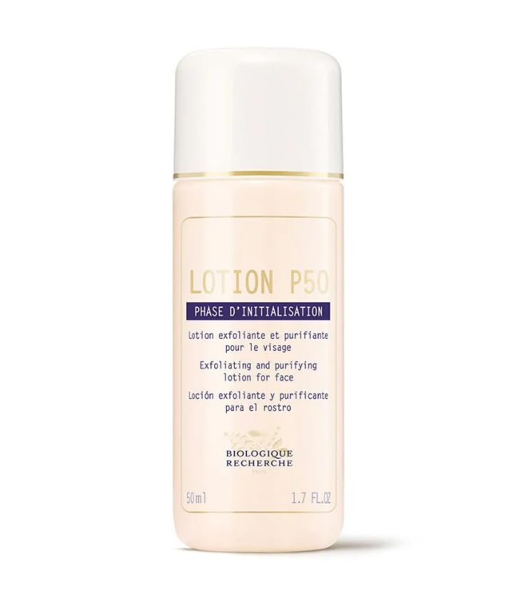 BIOLOGIQUE RECHERCHE LOTION P50 FOR NORMAL SKIN (No Phenol) - Travel Size 1.7 Fl. Oz