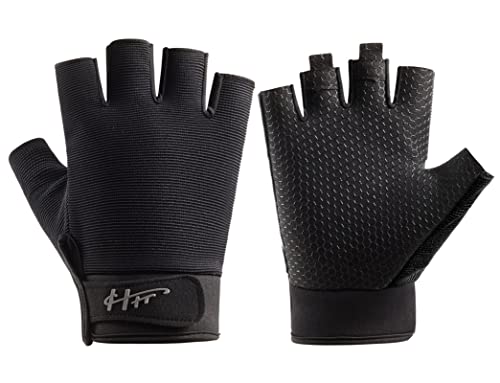 SUJAYU Fingerless Gloves - Multipurpose Water & Sports Gloves for Fishing, Sailing, Rowing, Kayaking & More - Men & Women