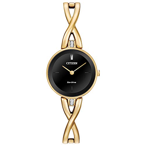 Citizen Eco-Drive Axiom Womens Watch, Stainless Steel, Crystal