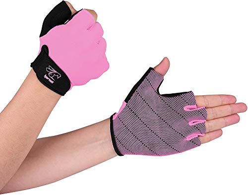 Hornet Watersports Light Pink Rowing Gloves for Women Ideal for Indoor Rowing, Sculling, Kayak, SUP, Outrigger Canoe, Drag...
