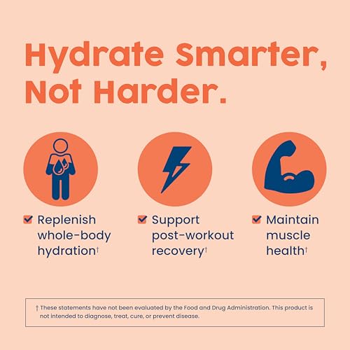 NativePath Native Hydrate Stick Packs, Sugar Free Electrolytes Powder with BCAAs, Peach Mango Hydration, Keto & Paleo Frie...