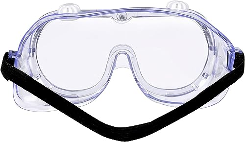 keebomed Chemical Splash/Impact Safety Goggle, Soft, Adjustable 1 -Pack