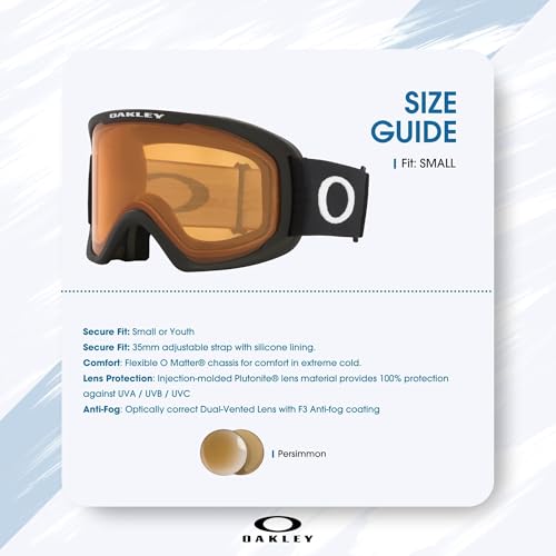 OAKLEY O-Frame 2.0 PRO M/L/S Ski Goggles For Men For Women OO7124, OO7125, OO7126 +BUNDLE with ACCESSORY EYEWEAR KIT