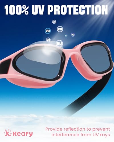 Keary Goggles Swimming Adult Swim Goggles for Men Women Swimming Goggles Youth UV Protection Anti-Fog Pool Water Goggles
