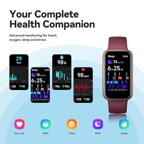 Enfit Fitness Trackers,Smart Watch with 1.47" Color Screen,100+Sport Modes Fitness Watch with Heart Rate Sleep Monitor, Pe...