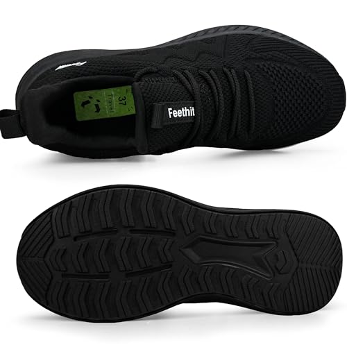 Feethit Womens Running Shoes Tennis Walking Shoes Slip on Sneakers Lightweight Gym Shoes for Workout Work Travel Athletic