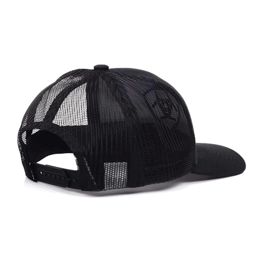 ARIAT Men's Shield Logo Cap, Adjustable Snap-Back Closure