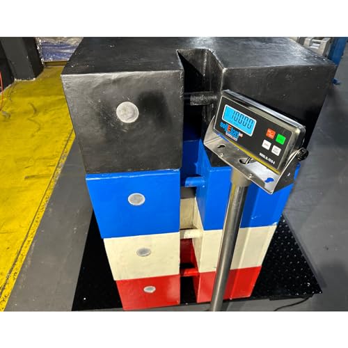 SellEton Floor Scales, Accurate Pallet Scales with Smart Metal Digital Indicator for Warehouse Shipping and Heavy Duty Ind...