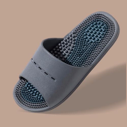 MOTTLED SKY Acupressure Massage Slippers Acupressure Foot Massager Shoes Reflexology Sandals Gift for Men Women Reduce Fee...