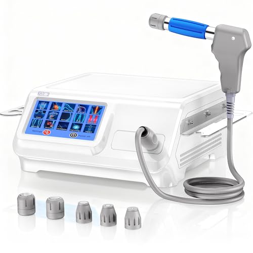 Kalecope 2026 upgraded Shockwave Therapy Machine Extracorporeal Physiotherapy Device for Pain Relief Deep Tissue Massager ...