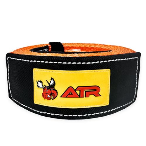 ATR Tree Saver Strap 3.5" x 8ft – 36,000 lbs Break Strength, Heavy Duty Tow Strap for Winch, Off-Road Recovery, Truck, Jee...