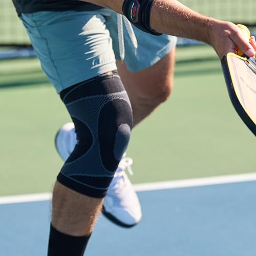 McDavid Gel Knee Brace Sleeve. Elastic Compression Sleeve for Pain, Recovery, Injury. Increases Blood Flow and Stability o...